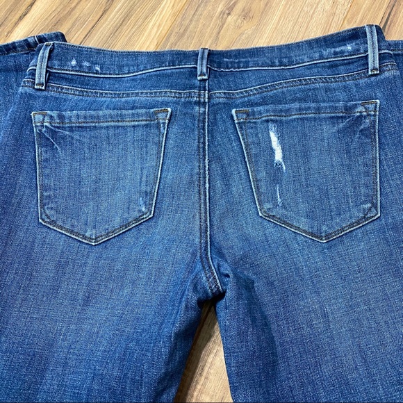 Loft Relaxed Skinny Distressed Jeans 29/8P - Picture 10 of 11
